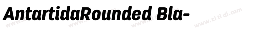 AntartidaRounded Bla字体转换